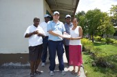 Donation to Buala Hospital, Isabel Island