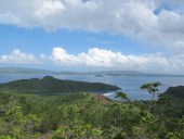 Aerial view of the islands