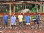 Local workers in Solomon Islands