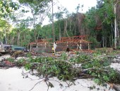 Building Kolosori Fishing Lodge