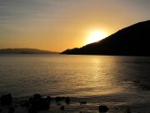Sunset in Solomon Islands
